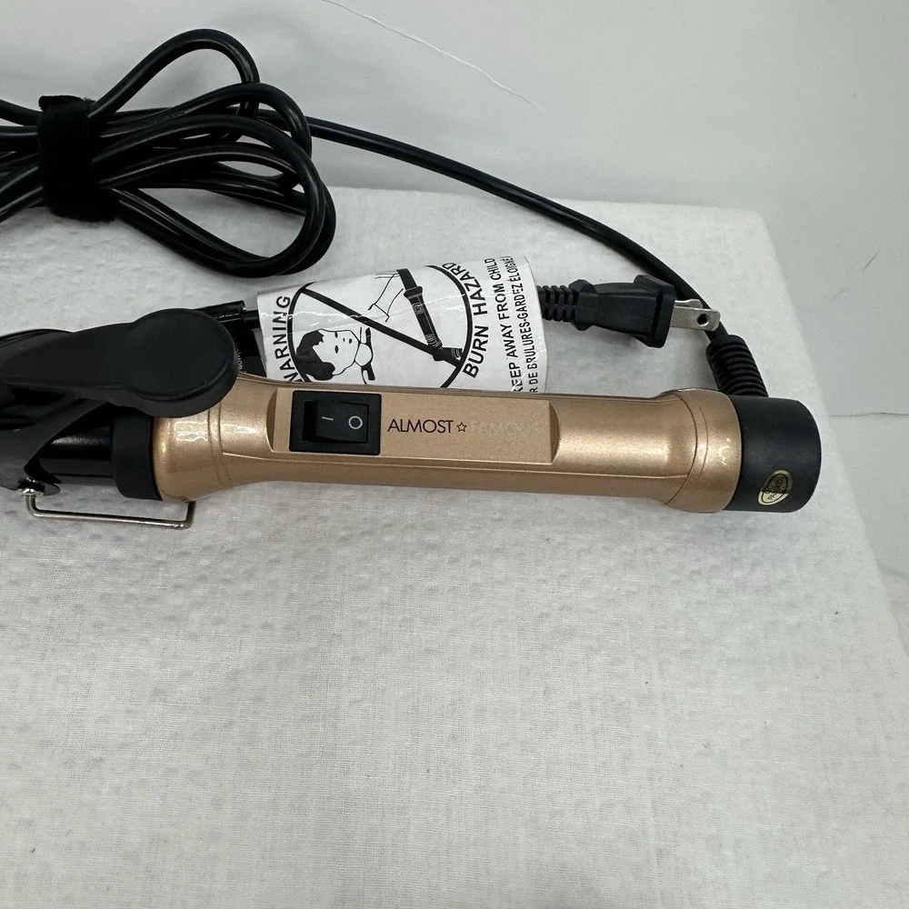 Almost Famous limited edition beachy waves 2-Piece Curling iron straightener Set